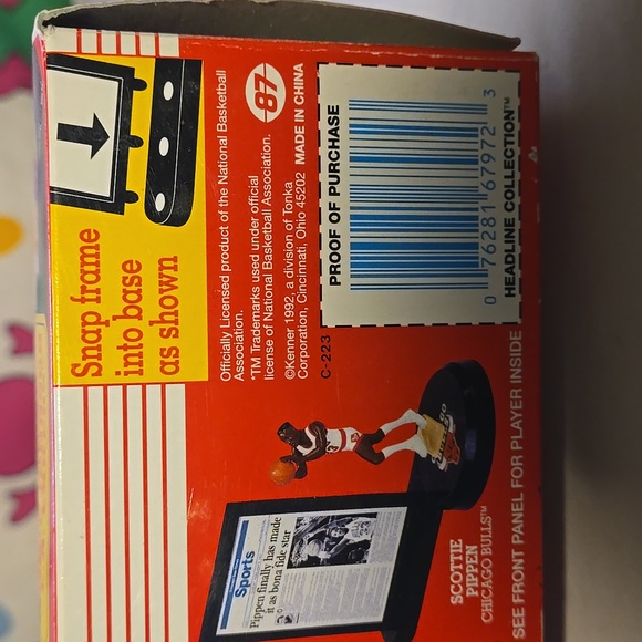 Vintage 90s Magic Johnson Lakers Starting Line Up Figure Headline Collection - Picture 6 of 14